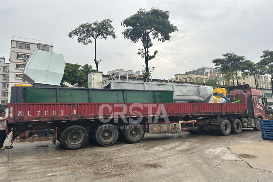 出往廣東惠州塑料PP PE卡板破碎清洗回收生產(chǎn)線